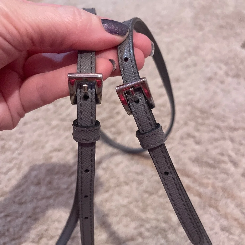 Prada Gray Crossbody Bag - Picture 9 of 13